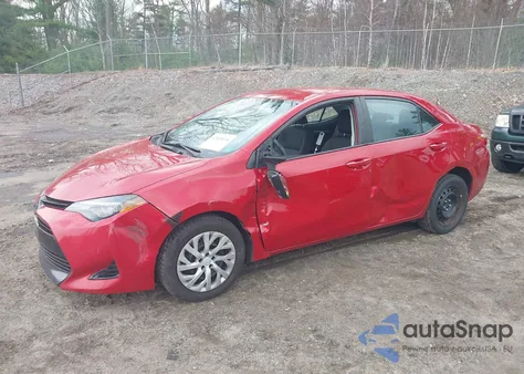 2018 Toyota Corolla Le из США, поврежденный, VIN 2T1BURHE1JC003661